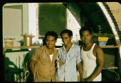 Saipan 1956 Collection, No. 58 Three Men Group Photo